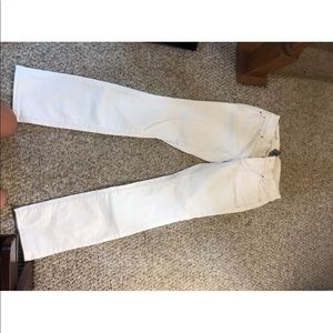 Ann Taylor New White Jeans